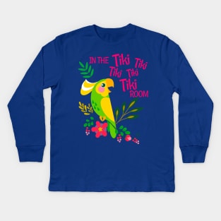 Enchanted tiki room Kids Long Sleeve T-Shirt